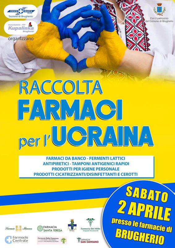 raccolta farmaci Ucraina